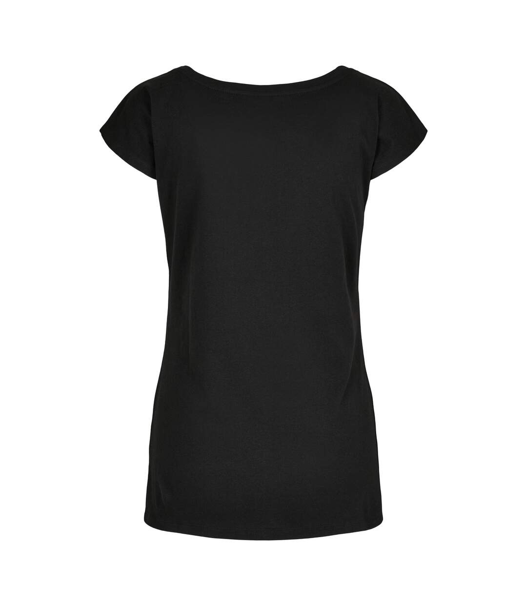 T-shirt Femme Noir Build Your Brand-2