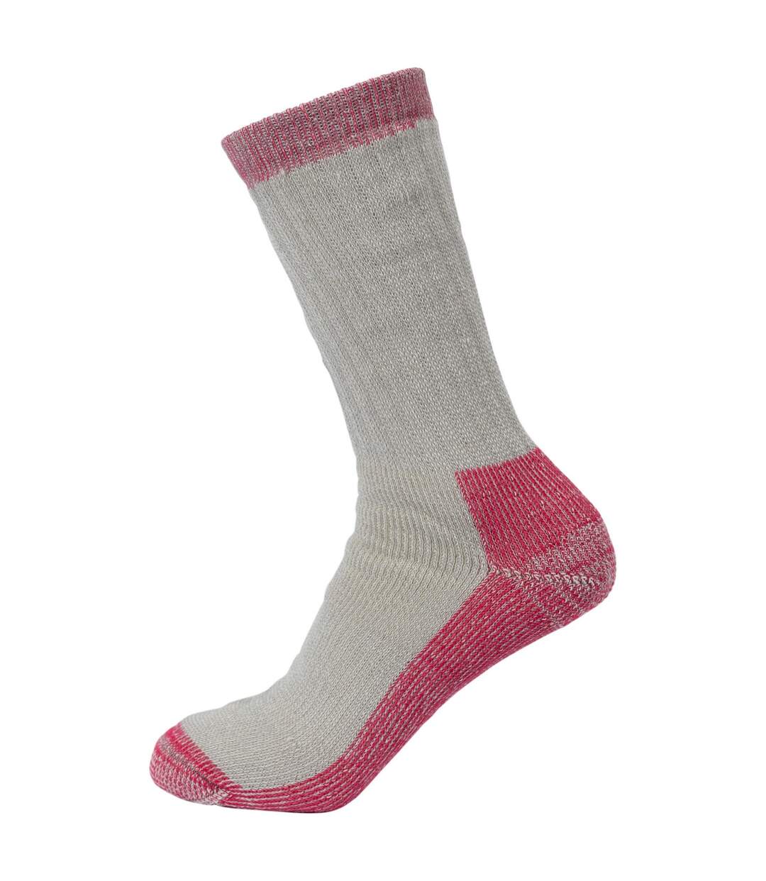 Chaussettes de randonnée dlx femme gris chiné Trespass