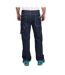 Pantalon à poches homme bleu marine Goodyear