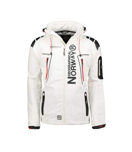 Blouson Blanc Homme Geographical Norway Techno - L