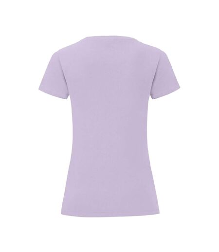 Womens/ladies iconic 150 t-shirt soft lavender Fruit of the Loom