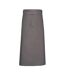Tablier Bistrot Taille Unique Gris Foncé Link Kitchen Wear-1