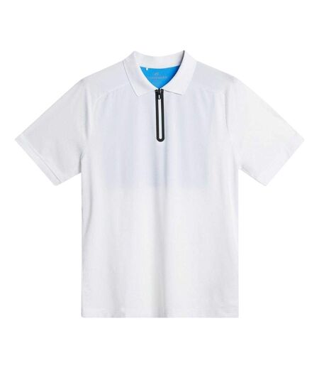 Polo Manches Raglan Homme Blanc J.Lindeberg