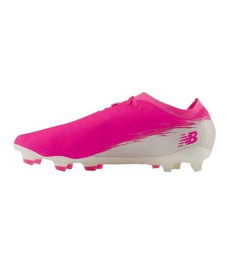 Mens Furon Team Fg V8 Firm Ground Football Boots Pink White New Balance