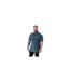 Polo Manches Courtes Taille Grand Harvey Homme Bleu Sarcelle Duke-1