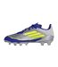 Unisex Adult F50 Messi Club Firm Ground Football Boots Yellow Blue Adidas-3
