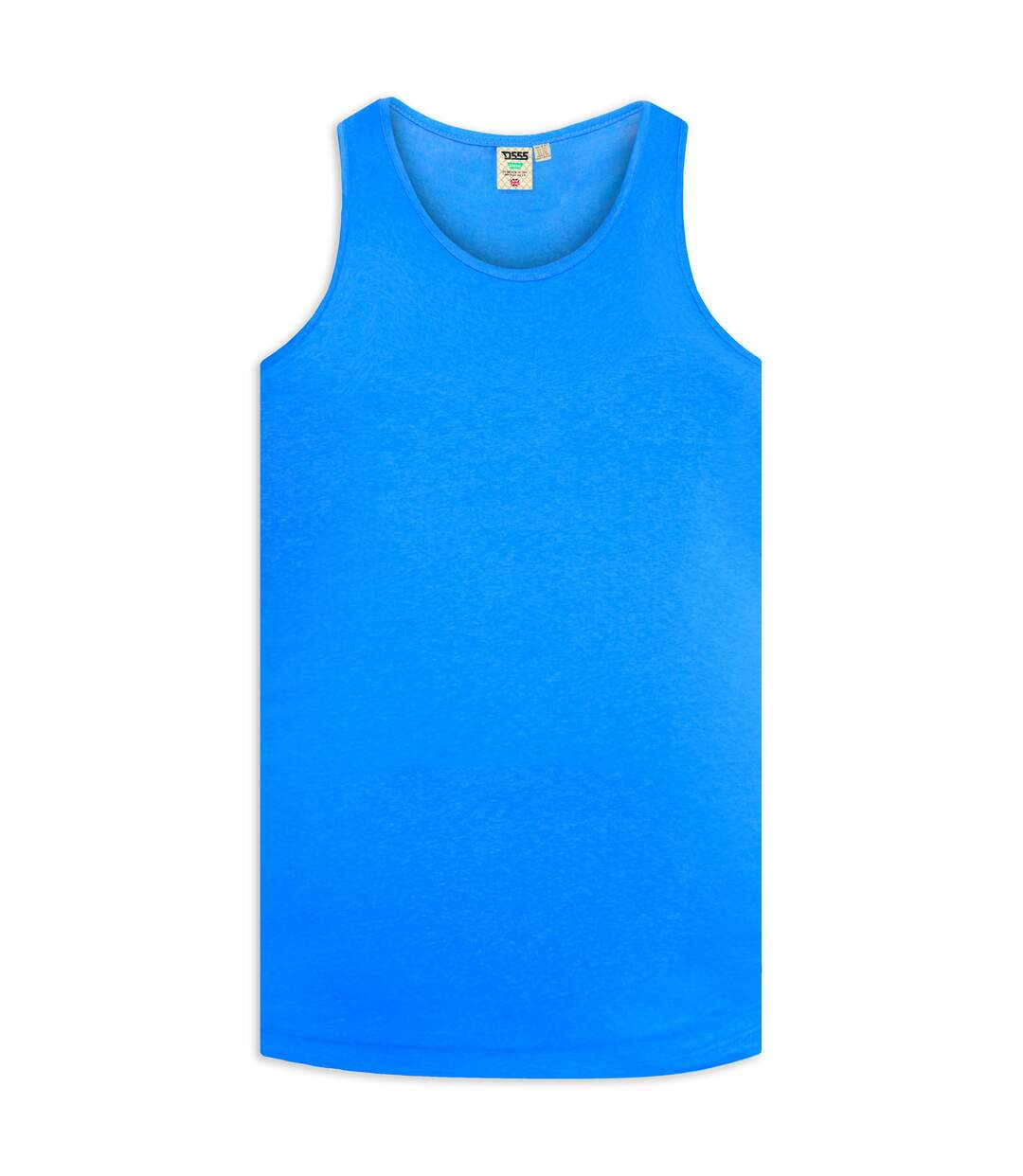 Duke Mens Fabio-2 Muscle Vest (Blue) - UTDC168-1