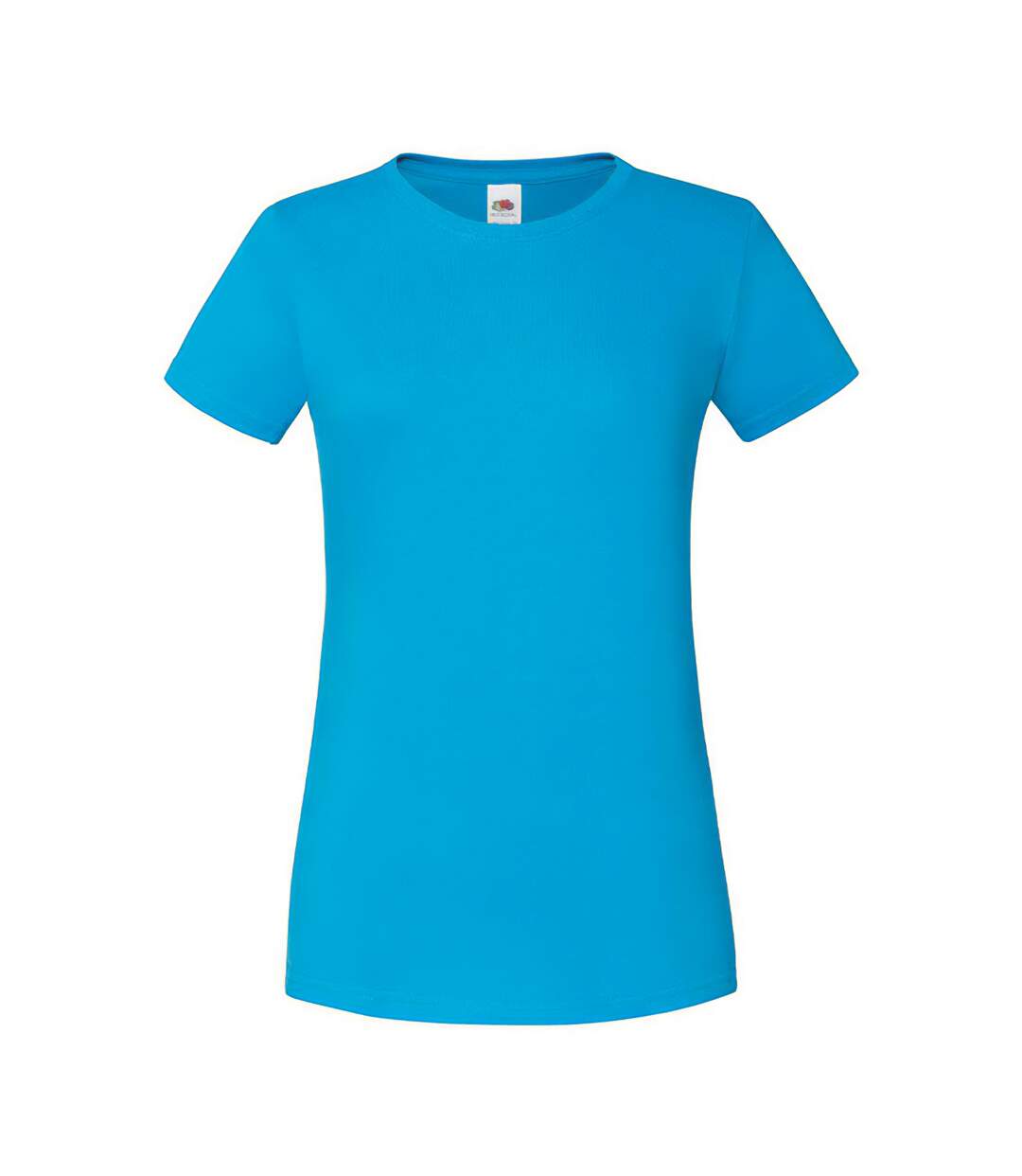 Womens/ladies iconic 150 t-shirt azure blue Fruit of the Loom-1