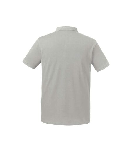 Russell Mens Pure Organic Polo (Stone)