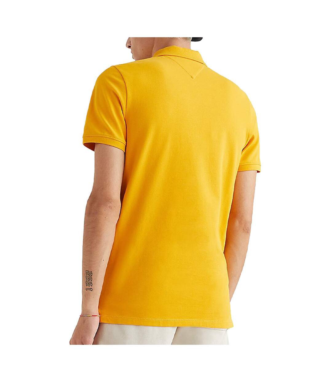 Polo Jaune Homme Tommy Jeans Solid