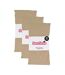 3 Pair Ladies Coloured Opaque 80 Denier Plain Block Colour Tights-2