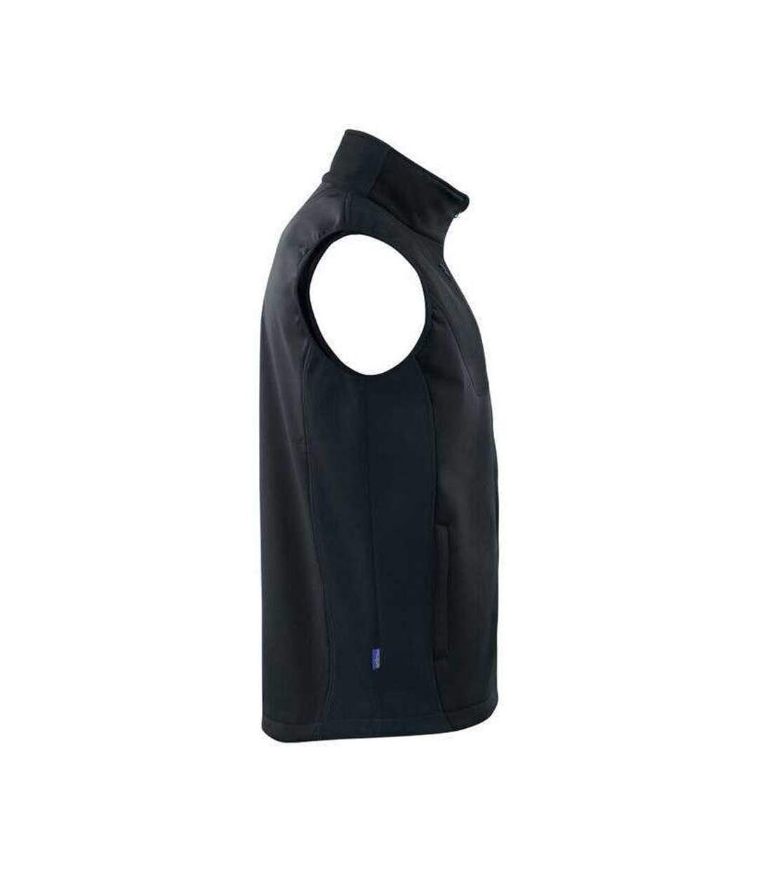 Mens Prio 3702 Two Tone Softshell Gilet Black Projob-4
