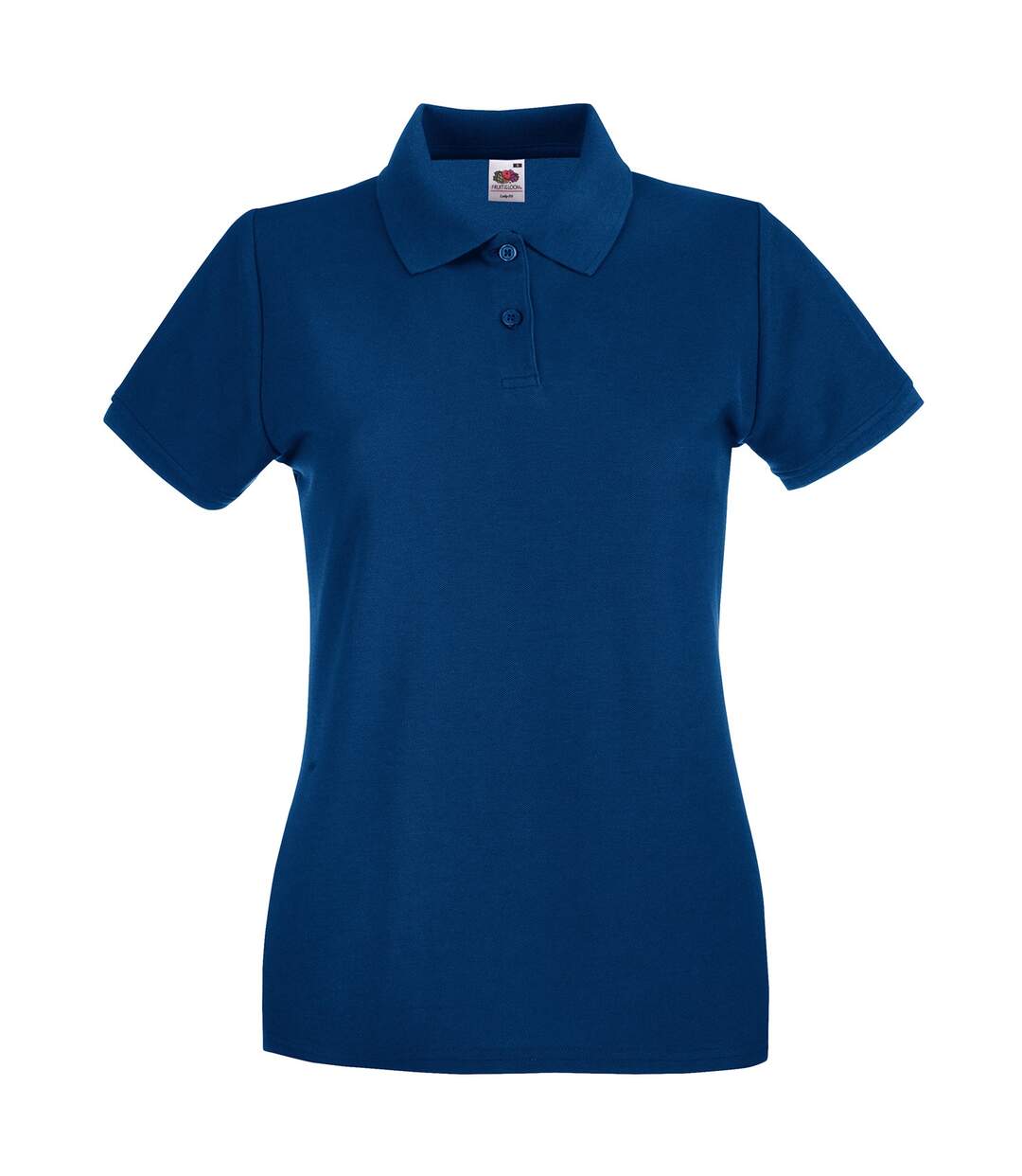 Polo premium femme azur Fruit of the Loom-2