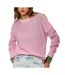 Pull rose femme kaporal leore - l-1
