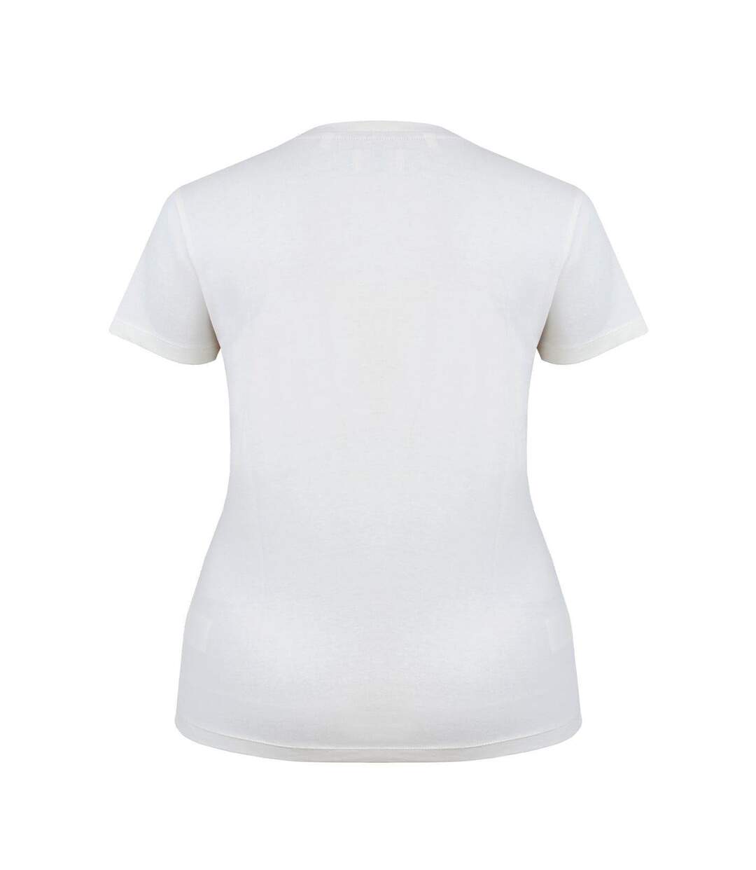 T-shirt Motif/style Fleurs Classic Femme Crème Lee Cooper-2