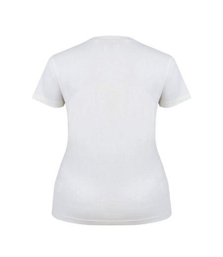T-shirt Motif/style Fleurs Classic Femme Crème Lee Cooper