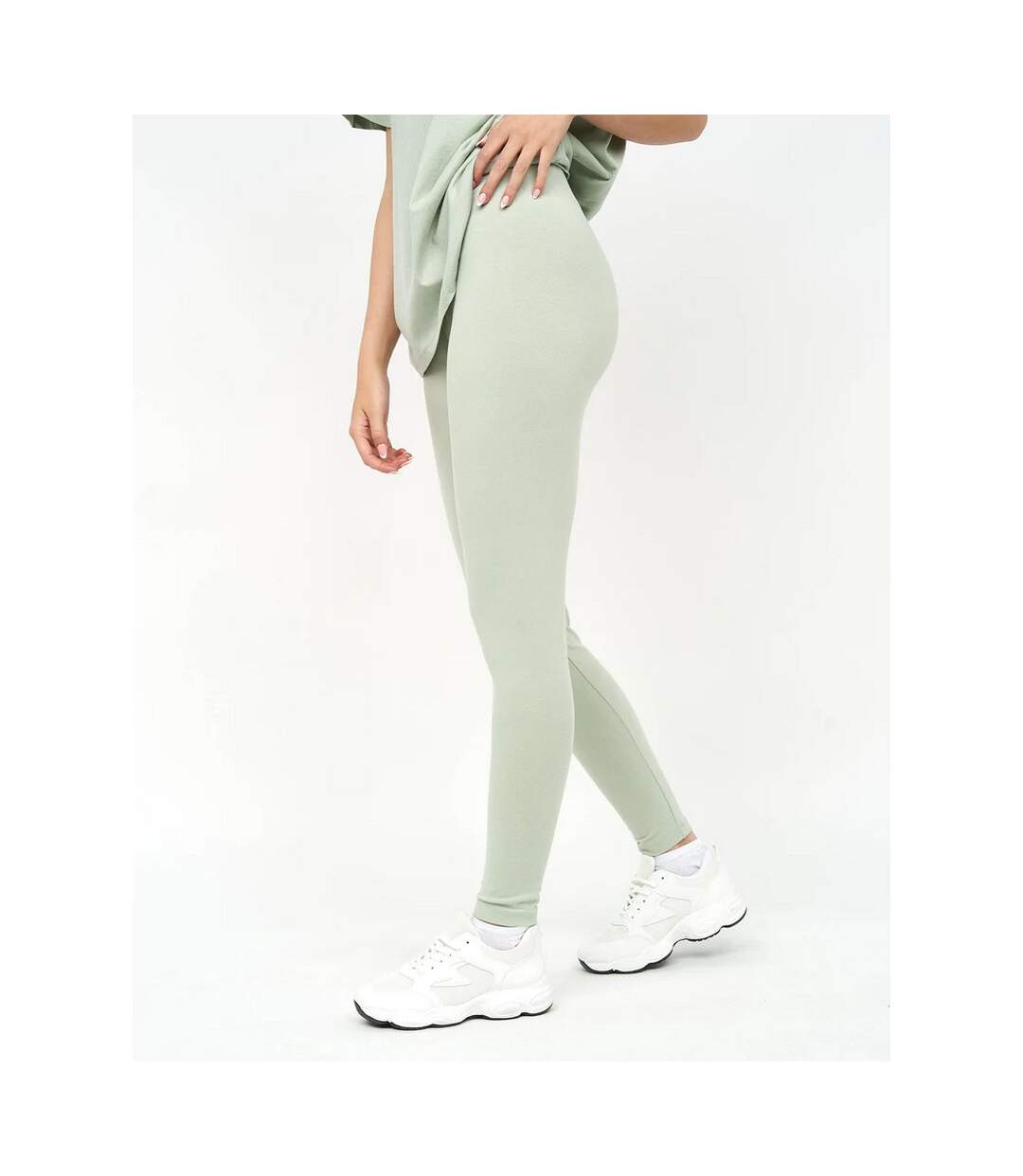 Legging briny femme vert de gris Juice-4