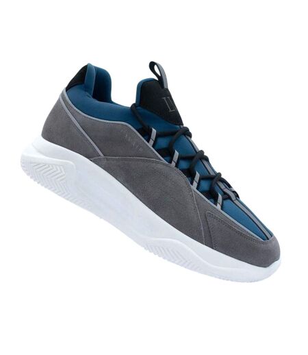 Mens Creator 2.0 Logo Leather Trainers Navy Lavair