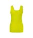 Womens/ladies Triumph Tank Top Chartreuse Malfini-2