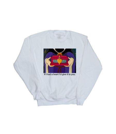 Disney Sweatshirt Womens/Ladies Sleeping Beauty If I Had A Heart (La belle au bois dormant si j'avais un coeur) (Blanc) - UTBI33134
