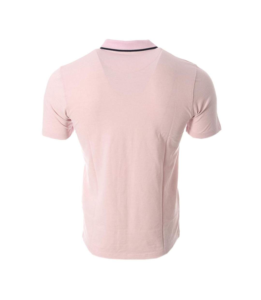 Polo rose homme jack & jones paulos play - l-2
