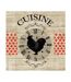 Lot de 20 Serviettes en Papier Cuisine 33x33cm Naturel-1