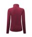 Veste polaire artisan femme bordeaux / marron Premier-2