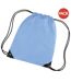 Lot de 2  Sac de gym 11 litres taille unique bleu ciel Bagbase-1