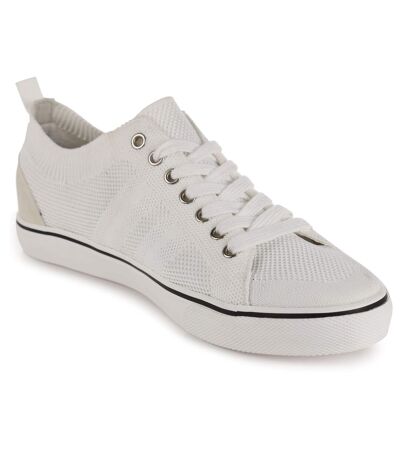 Regatta Great Outdoors Mens Knitted Trainers (White) - UTRG4733