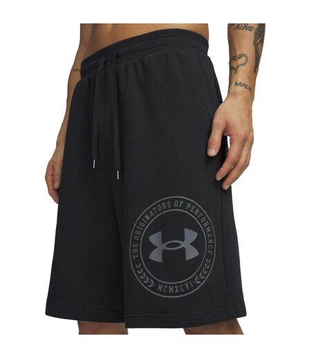 Mens Rival Graphic Shorts Black Under Armour