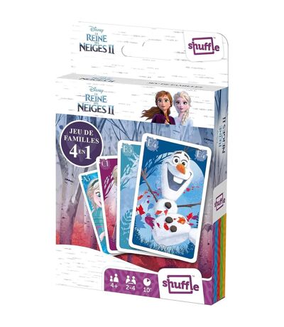 Frozen II Anna And Elsa Card Game (Pack of 32) (Multicolored) (One Size) - UTSG31688
