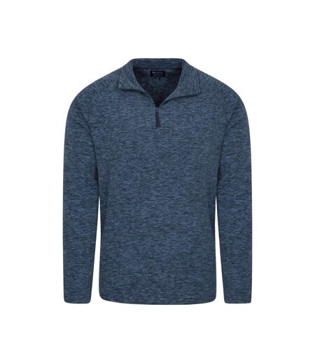 Mens Snowdon Ii Fleece Top Navy Mountain Warehouse