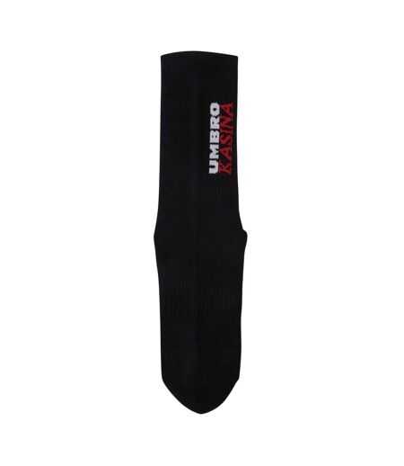 Mens kasina crew socks black Umbro