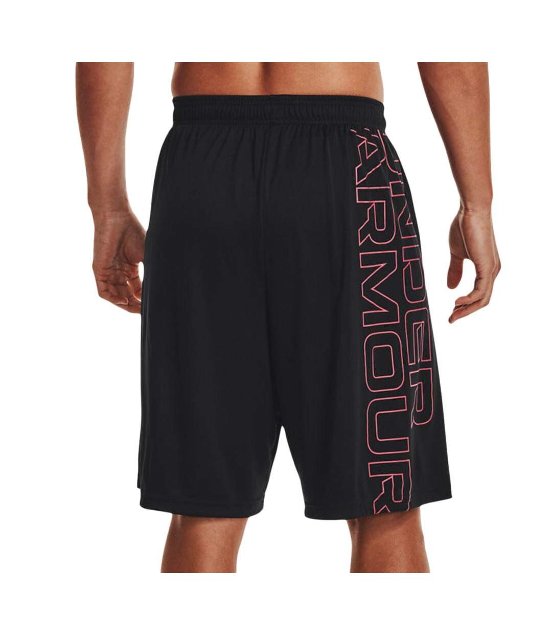 Short noir/rouge homme under armour graphic 002 - l-2
