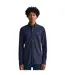 Mens Cotton Pique Regular Button-down Shirt Navy Gant-2