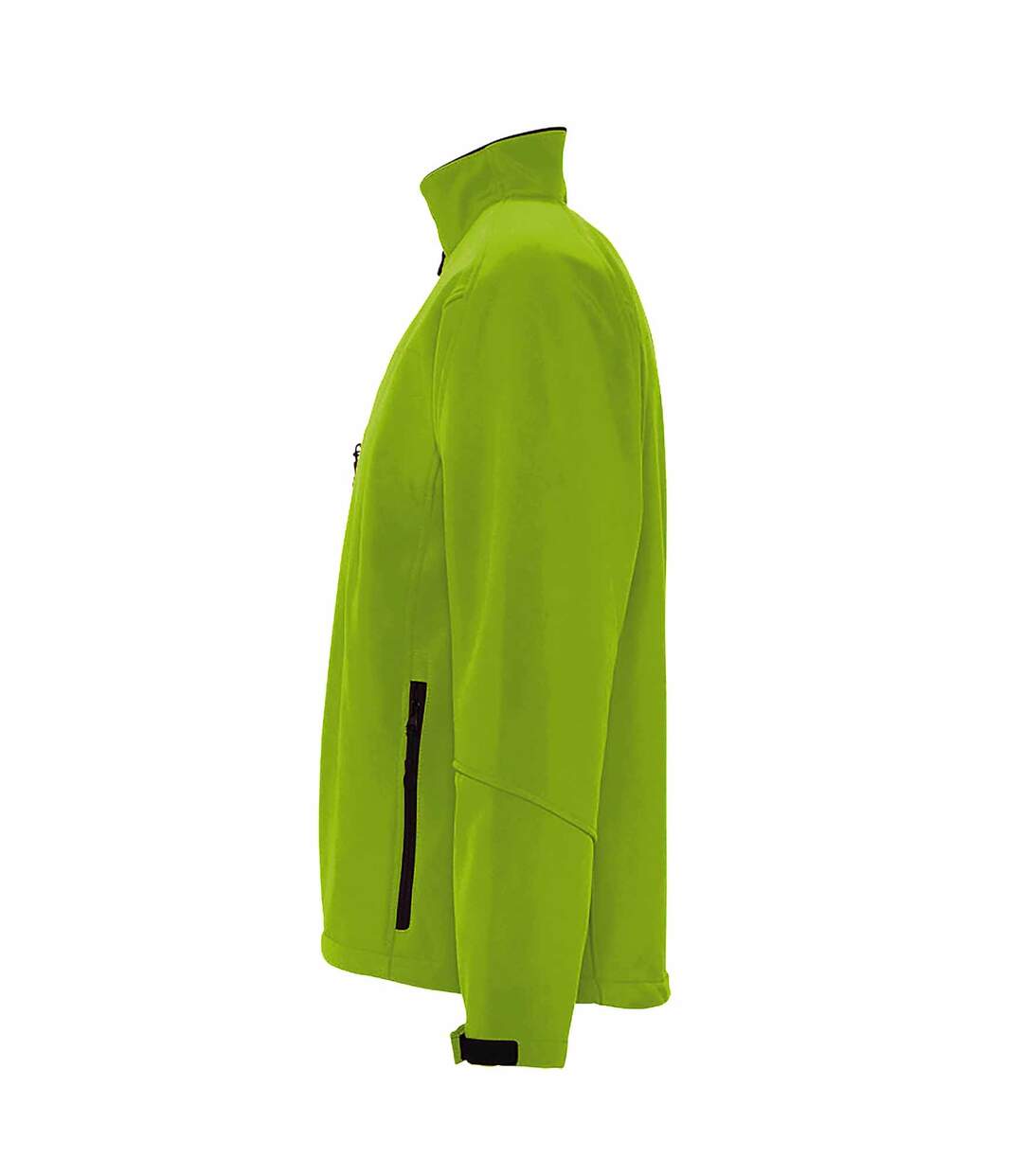 Veste softshell relax homme vert clair SOLS-3