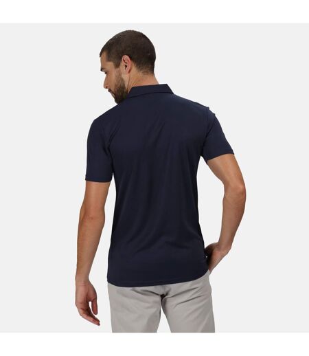 Mens Recycled Polo Shirt Navy Regatta Professional