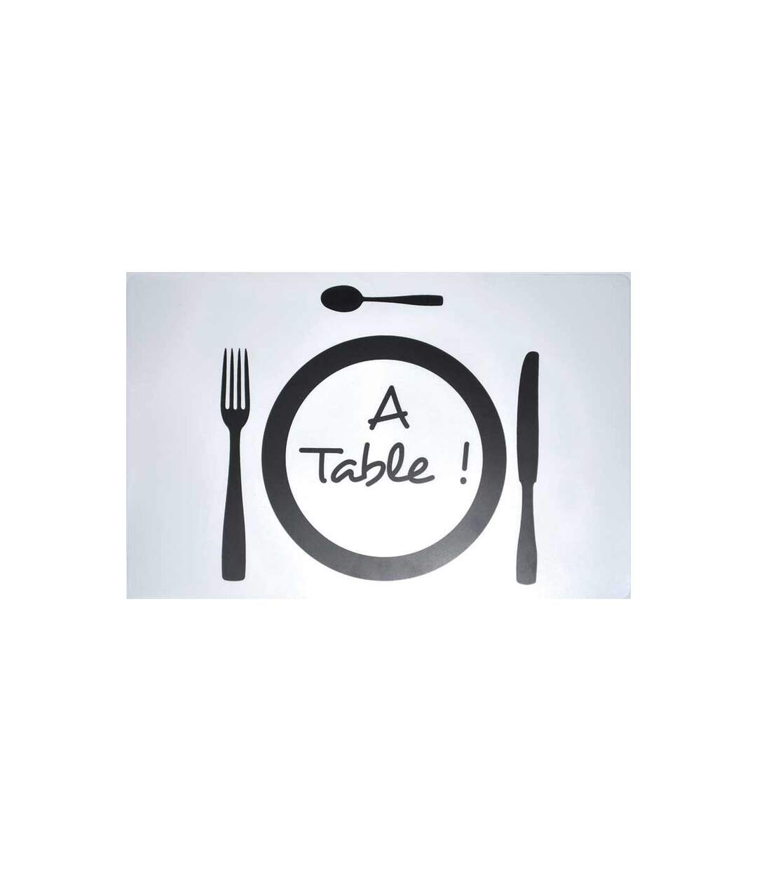 Set de Table A Table ! 28x44cm Transparent-1