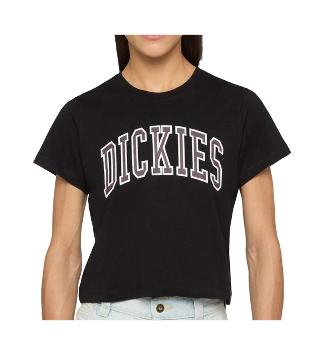 T-shirt noir femme dickies aitkin-1