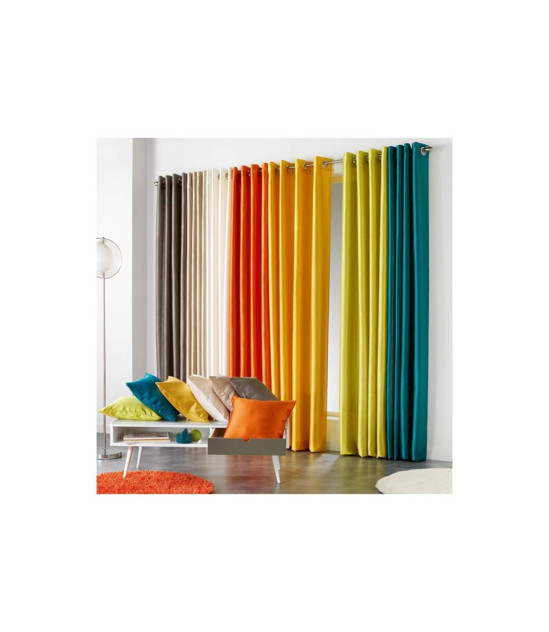 Housse de Coussin Shana 40x40cm Rouge-5
