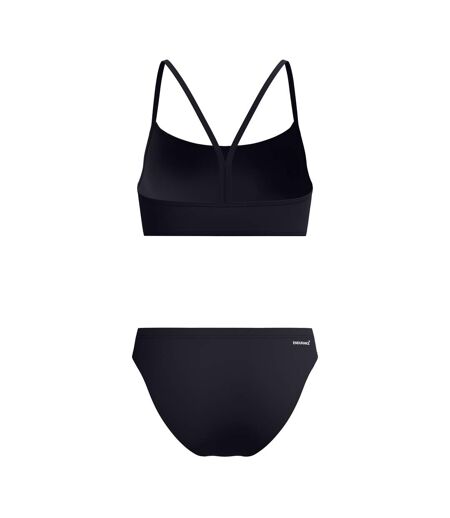 Maillot De Bain 2 Pièces Motif/style Logo Femme Noir Speedo