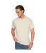 T-shirt Supreme Adulte Écru Casual Classics-1