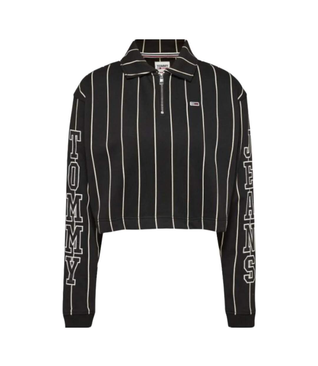 Sweat Motif/style Rayé Femme Noir Tommy Hilfiger-2