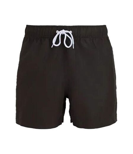 Short de bain noir homme lagon bleu surf andrea