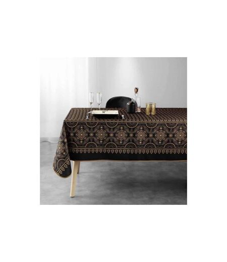 Nappe Imprimée Sherine 150x240cm Noir