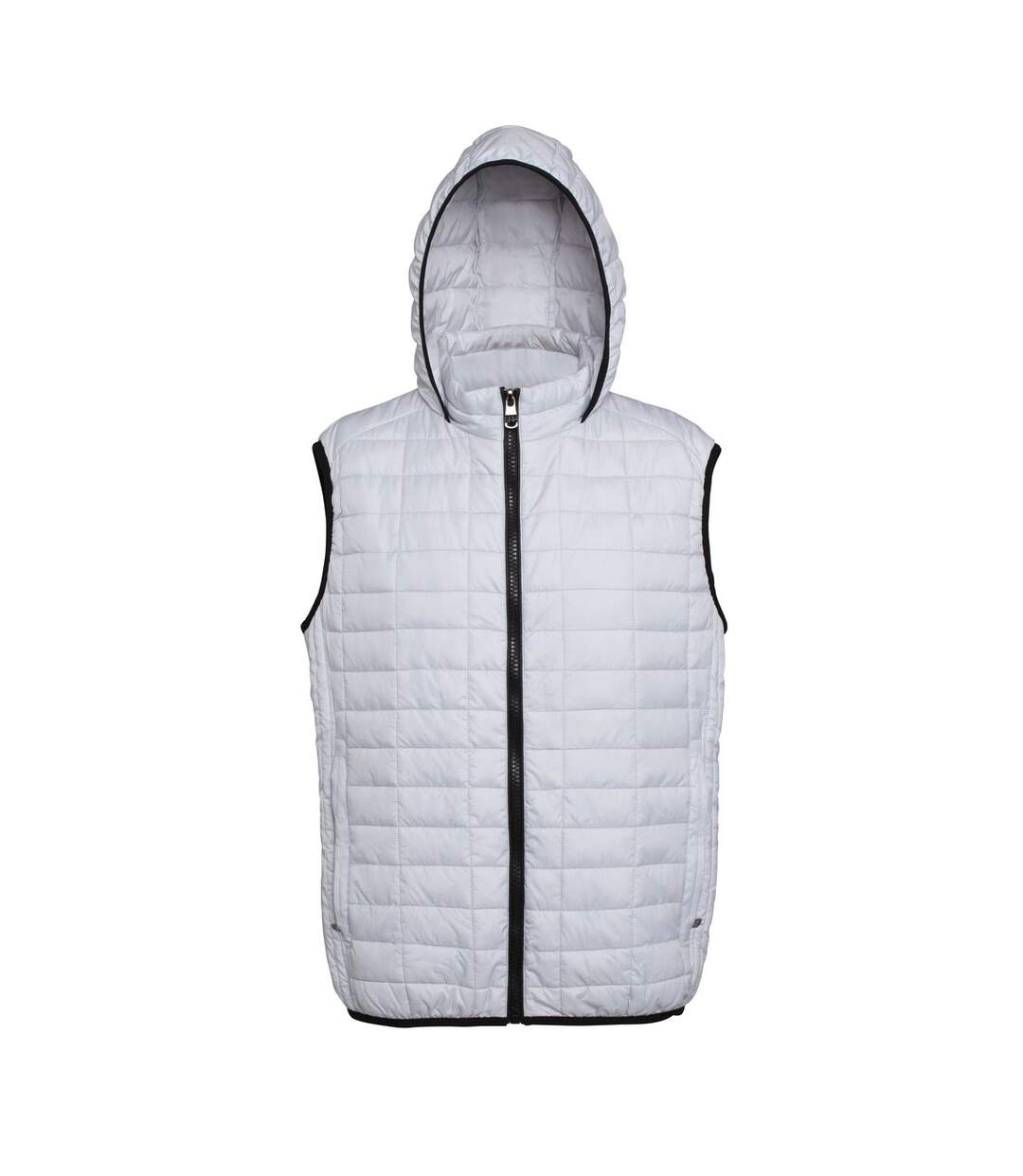 Doudoune gilet sans manches pour homme - TS024 - blanc-1