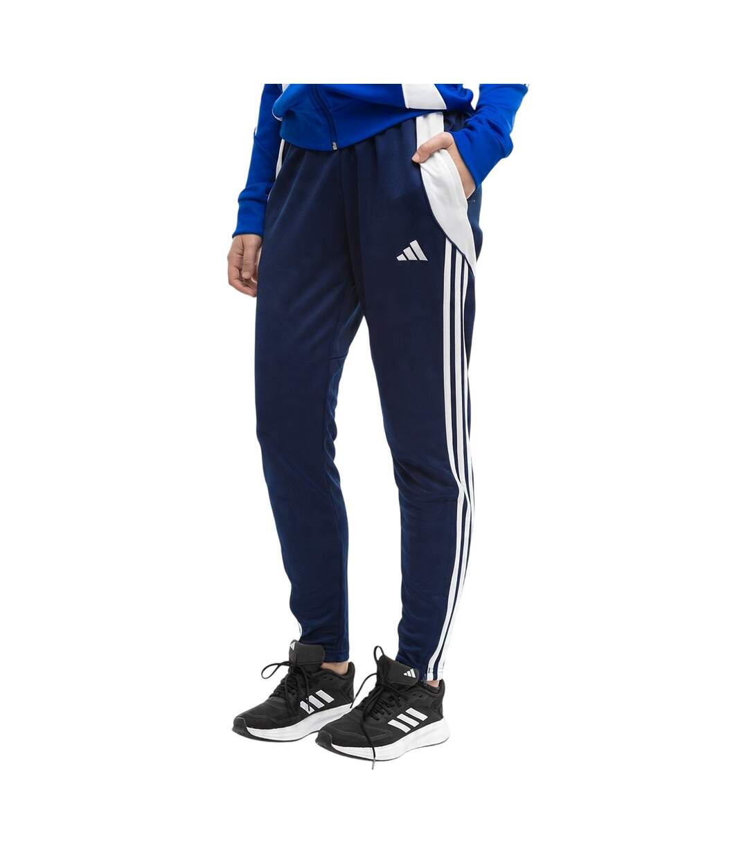 Pantalon De Jogging Tiro Femme Bleu Marine Adidas-1