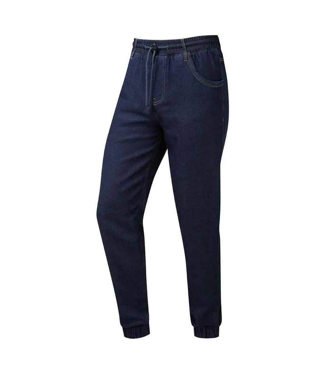 Unisex Adult Artisan Chef Jogging Bottoms Indigo Denim Premier-2