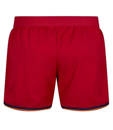 Womens/ladies Adidas Football Shorts Red Spain