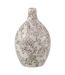 Vase Rond en Porcelaine Zen 33cm Noir & Blanc-1